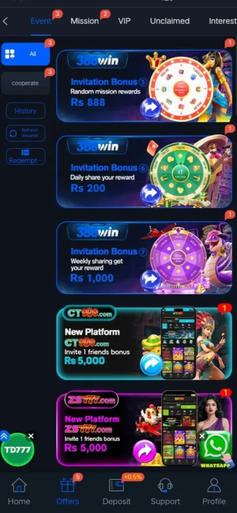 388 Win Game