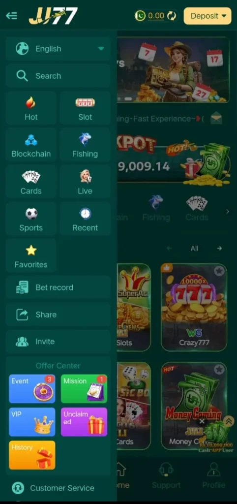 JJ77 Game