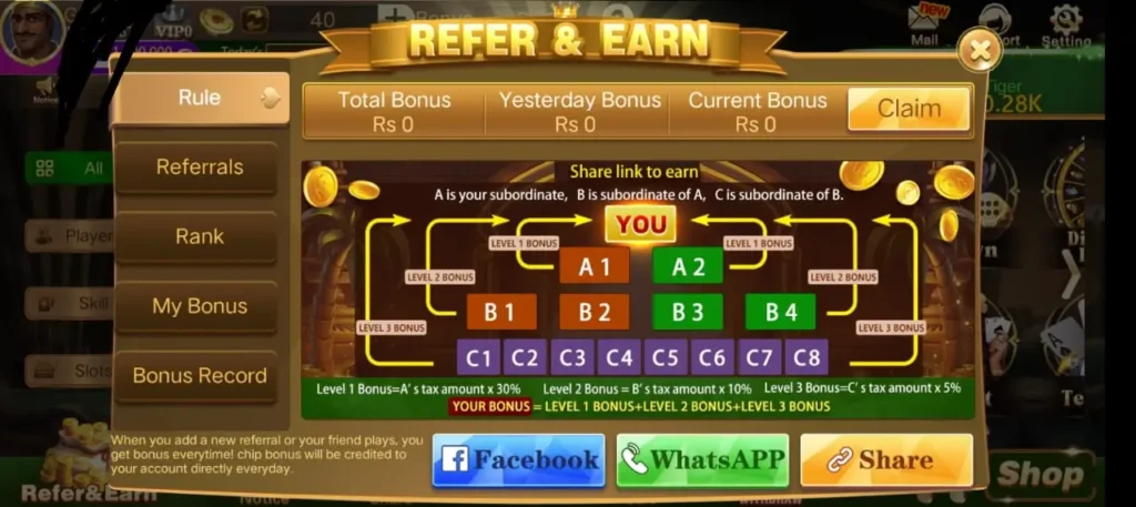 Ludo Bonus Game