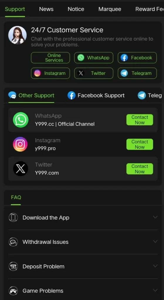 Y999